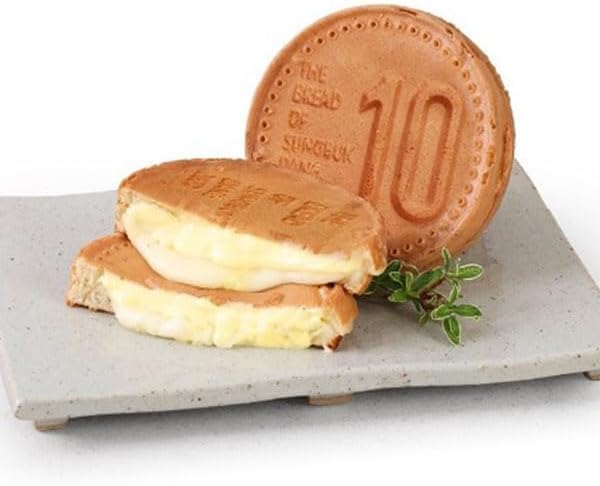 (専用)10円 パン　ケース Amazon.co.jp: 10ウォンパン 冷凍 チーズ 120g×1個 韓国 10円パン 冷凍